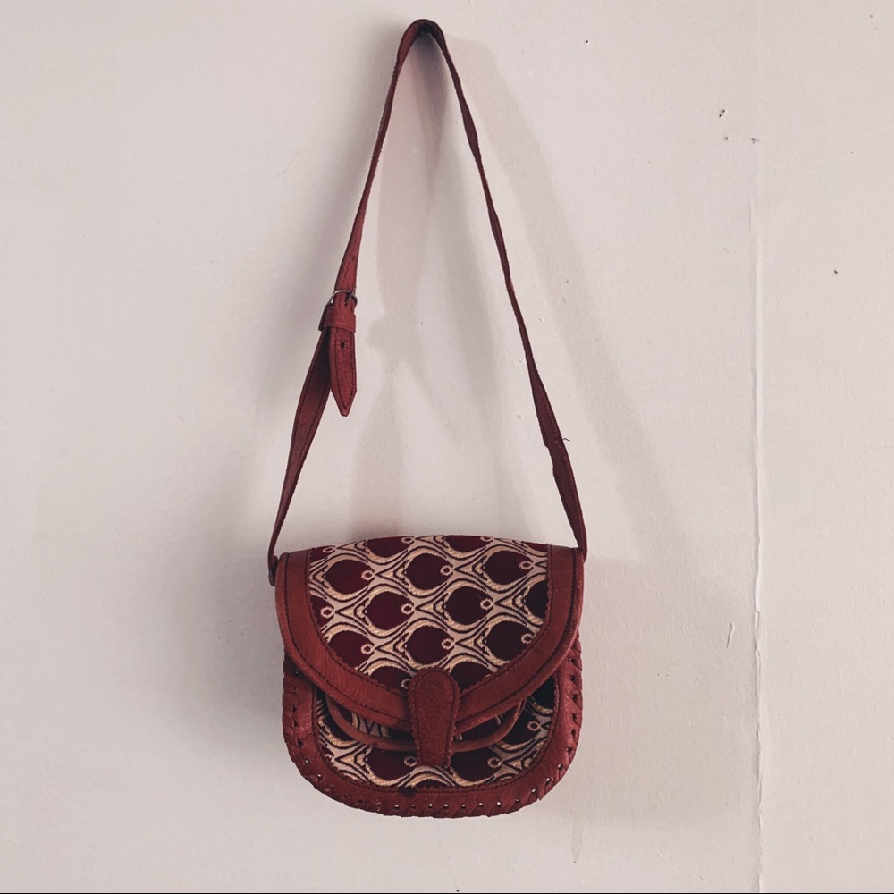 MINI BOHO PATTERNED SHOULDER BAG